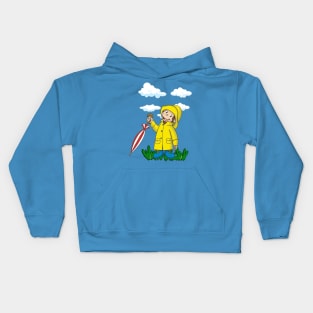 AFTER RAIN MONKEY Kids Hoodie